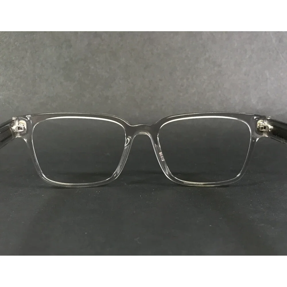 Prada Eyeglasses Frames VPR15W U43-1O1 Crystal Clear Squre Full Rim 53-18-145